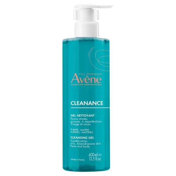AVENE CLEANANCE GEL NETT POMPE 400ML