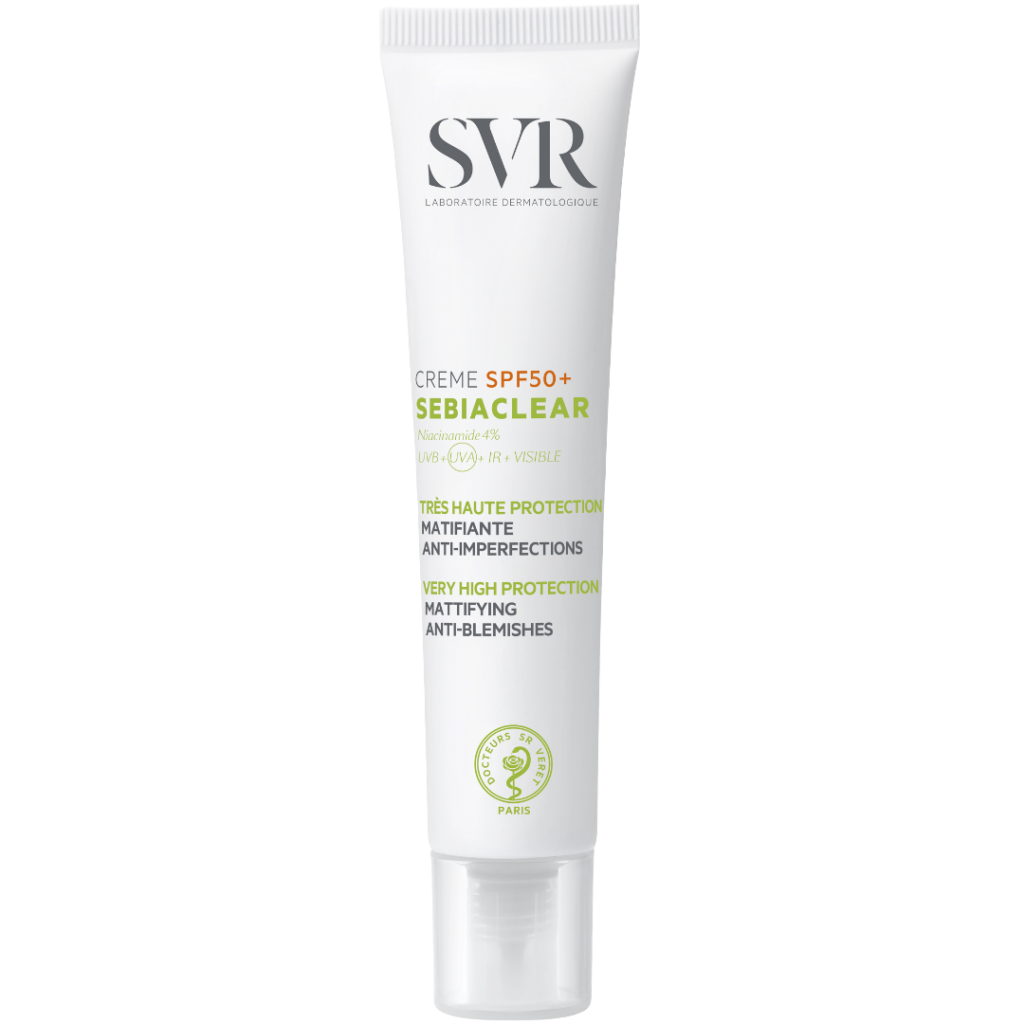 SVR Sebiaclear SPF50+ 40 ml - Crème solaire anti-imperfections Tunisie