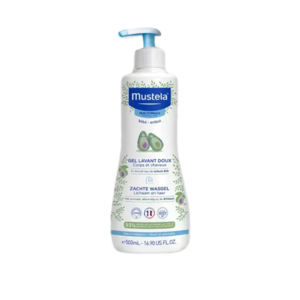 MUSTELA GEL LAVANT DOUX CHEVEUX ET CORPS 500 ML