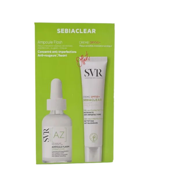 SVR AMPOULE FLASH AZ SEBIACLEAR 30ML+ECRAN SEBIACLEAR SPF50+ OFFERT