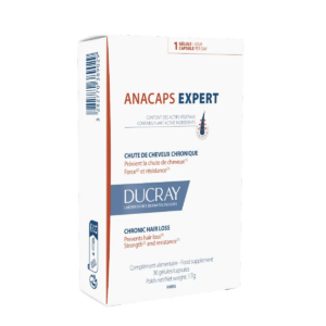 Ducray Anacaps Expert gélules antichute pour cheveux et ongles