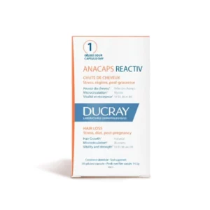 DUCRAY ANACAPS REACTIV CHEV ONGLES GELULES B/30