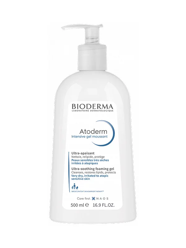 BIODERMA ATODERM INTENSIVE GEL MOUSSANT P/S POMPE 1L