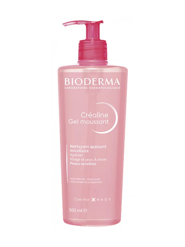 BIODERMA SENSIBIO GEL MOUSSANT P/SENS POMPE 500ML