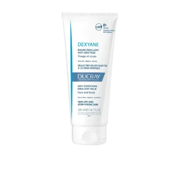 DUCRAY DEXYANE BAUME EMOLLIENT ANTI-GRATTAGE P/S SECHES 200ML
