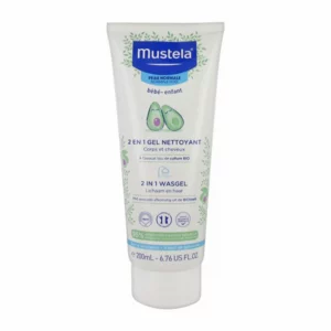 MUSTELA 2EN1 CH ET CORPS GEL NETT 200ML