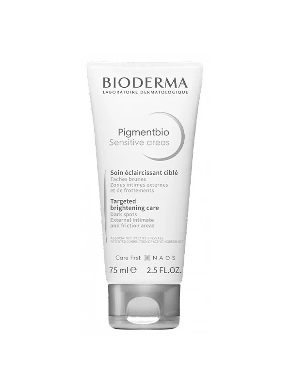BIODERMA PIGMENTBIO SENSITIVE AREAS SOIN ÉCLAIRCISSANT CIBLÉ 75 ML