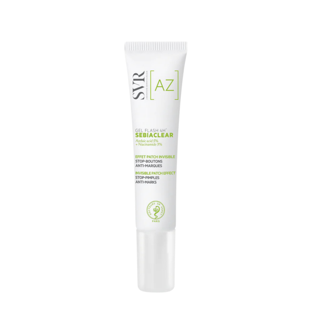 SVR SEBIACLEAR GEL FLASH 4H STOP BOUTONS 15ML