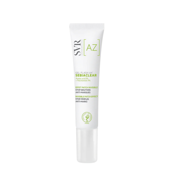 SVR SEBIACLEAR GEL FLASH 4H STOP BOUTONS 15ML