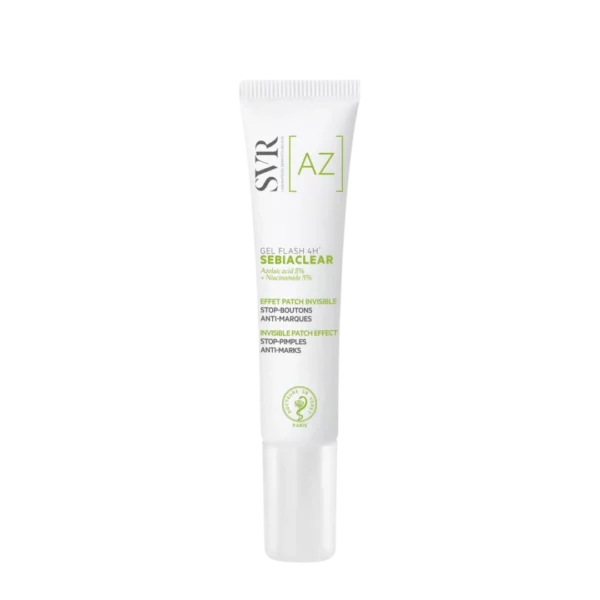 SVR SEBIACLEAR GEL FLASH 4H STOP BOUTONS 15ML