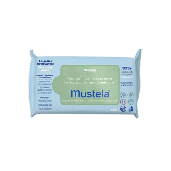 MUSTELA LINGETTES NETTOYANTES B/60