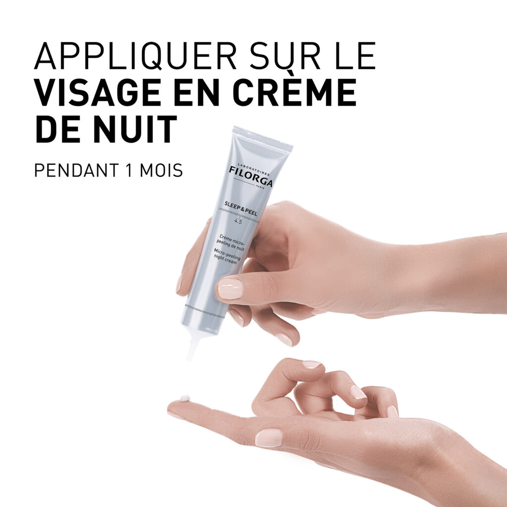 FILORGA SLEEP AND PEEL CR MICRO-PEELING NUIT 40ML — 3
