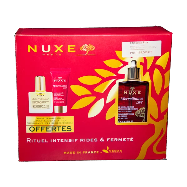 NUXE COFFRET RITUEL INTENSIF RIDES ET FERMETE