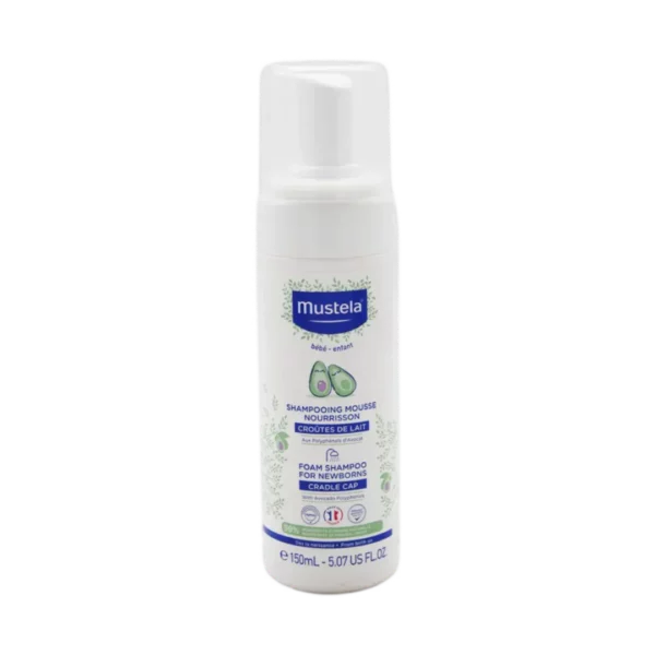 MUSTELA SHAMPOOING MOUSSE NOURRISSON CROÛTES DE LAIT 150ML