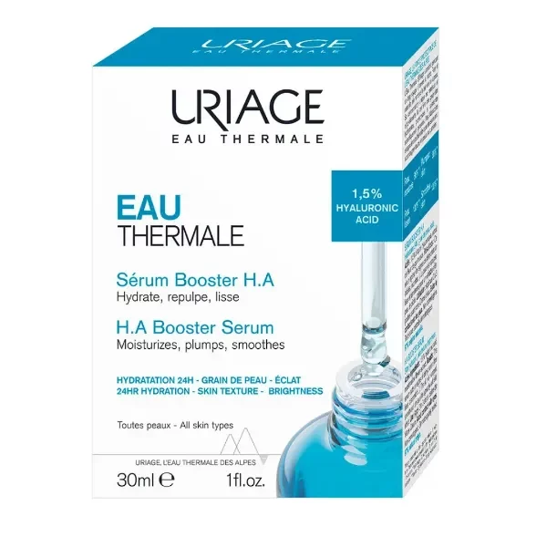 URIAGE EAU THERMAL SERUM BOOSTER H.A 30ML +URIAGE CR LAVANTE 200ML OFFERTE — 2