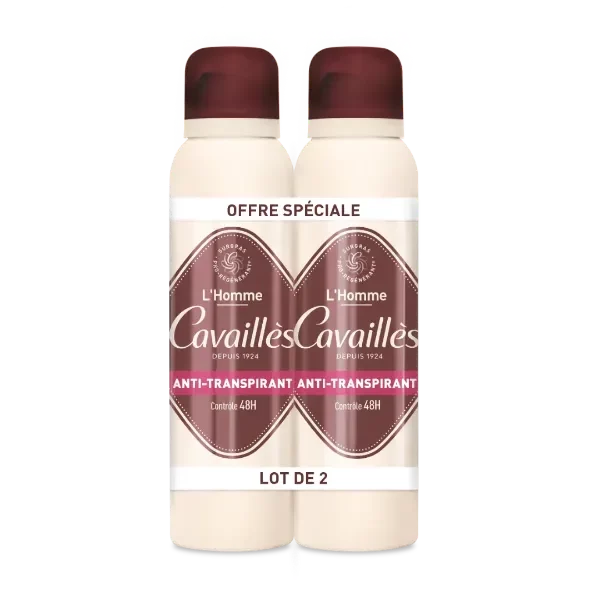 ROGE CAVAILLES DEO ANTI-TRANSPIRANT HOMME SPRAY 150ML LOT2