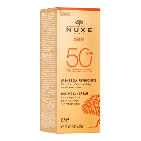NUXE SUN CRÈME SOLAIRE FONDANTE SPF50 50 ML
