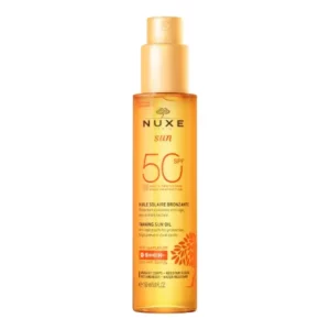 NUXE SUN HUILE BRONZANTE VISAGE ET CORPS SPF50 SPRAY 150ML