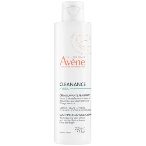 AVÈNE CLEANANCE HYDRA CRÈME LAVANTE APAISANTE 200ML