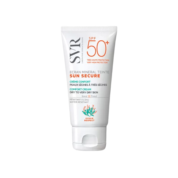 SVR ECRAN SUN SECURE MINERAL TEINTE PEAU SECHE SPF50+ 50ML