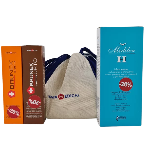 TROUSSE BRUNEX URTO+BRUNEX CREME+CREME LAVANT MEDILEN20%