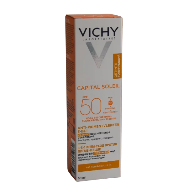 VICHY ECRAN ANTI TACHE 3EN1 TEINTE SPF50+ 50ML