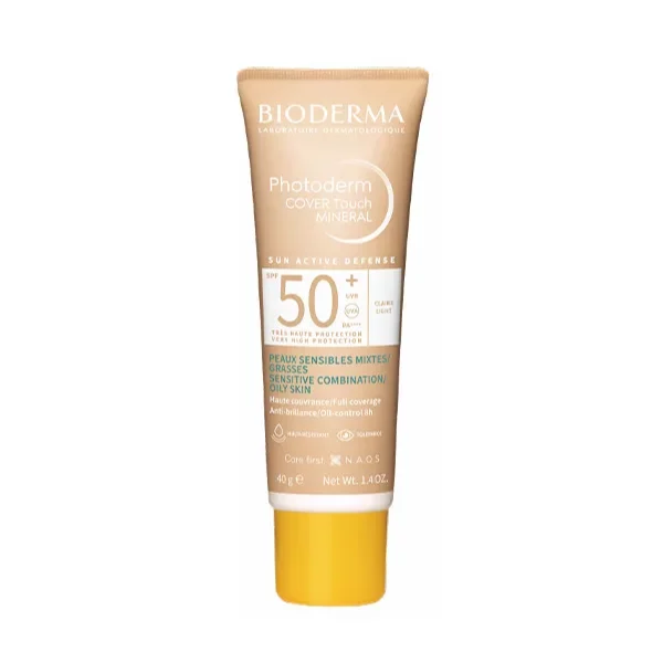 BIODERMA PHOTODERM COVER TOUCH CLAIR LIGHT SPF50+ 40GR