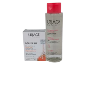 URIAGE PACK DEPIDERM  SERUM ANTI -TÂCHES 30ML+EAU MICELLAIRE P/SENSIBLE 250ML