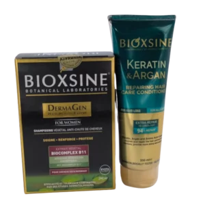 BIOXSINE SHAMP FEMINA CHVX NORMAUX 300ML+APRES SHP KERATINE&ARGAN FL/250ML