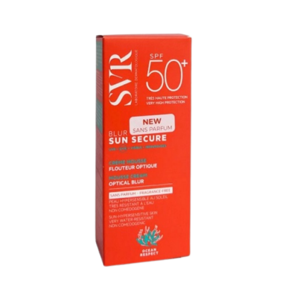 SVR ECRAN SUN SECURE BLUR CR MOUSSE SS PARFUM SPF50+ 50ML