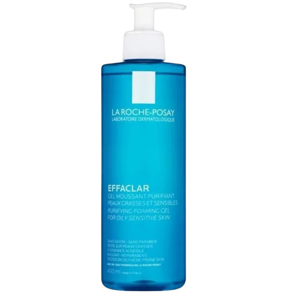 LA ROCHE POSAY EFFACLAR GEL MOUSSANT PURIFIANT P/G 400ML