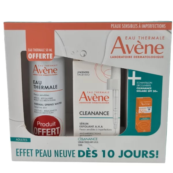 AVENE CLEANANCE SERUM EXFOLIANT AHA+(ETA 50ML+ ECHT 5ML)OFFERTS