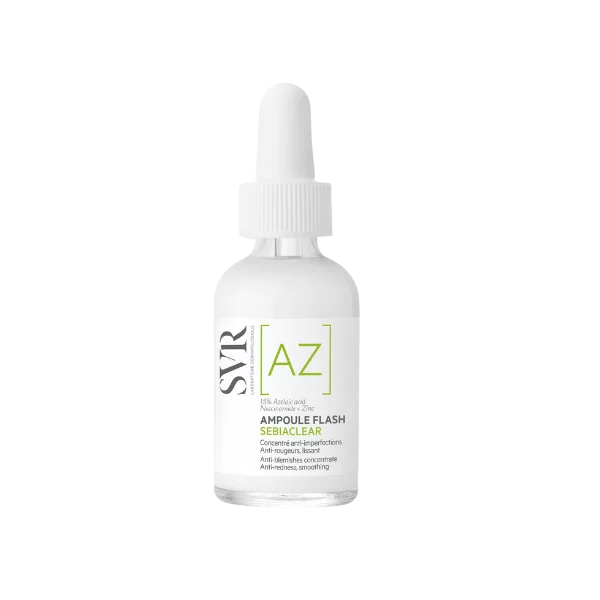 SVR AMPOULE FLASH AZ SEBIACLEAR 30ML