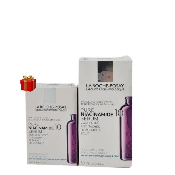 LRP NIACINAMIDE B10 SERUM ANTI-TACHES 30ML+LRP NIACINAMIDE SERUM 10ML OFFERT
