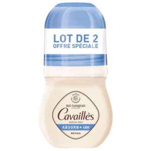 ROGE CAVAILLES DEO ROLLON ABSORB+ 50ML (LOT DE 2)