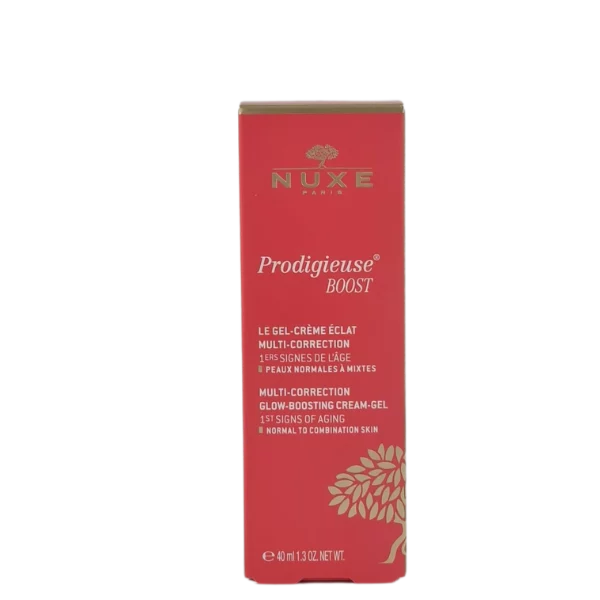 NUXE TROUSSE PRODIGIEUSE BOOST GEL CREME ECLAT MULTI CORRECTION 40ML+CREME FRAICHE 3EN1 30ML OFFERT — 4