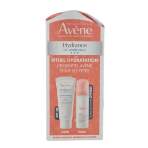 AVENE HYDRANCE UV CR LEGERE 40ML + MOUSSE NETT P.MIXTE 50ML OFFERT