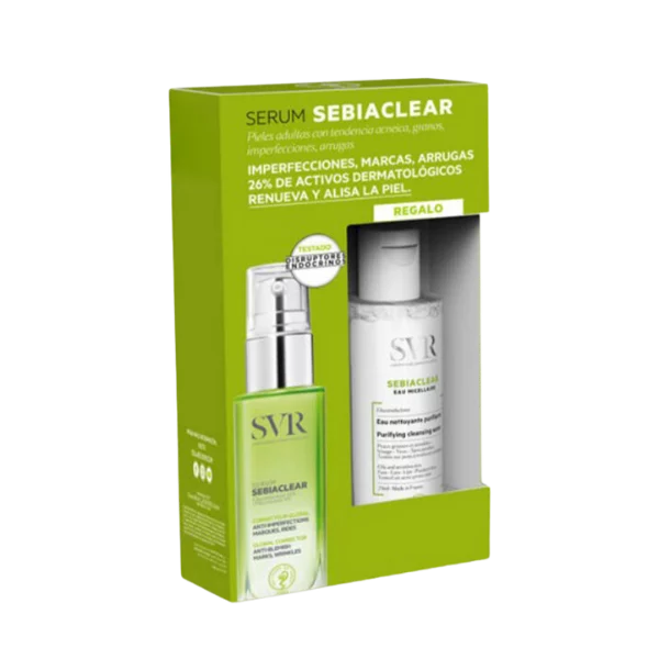 SVR SEBIACLEAR SERUM CORRECTEUR GLOBAL 30ML + EAU MICELLAIRE 75ML OFFERTE