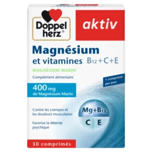 Doppelherz AKTIV MAGNESIUM+VITS B12/C/E COMP B/30