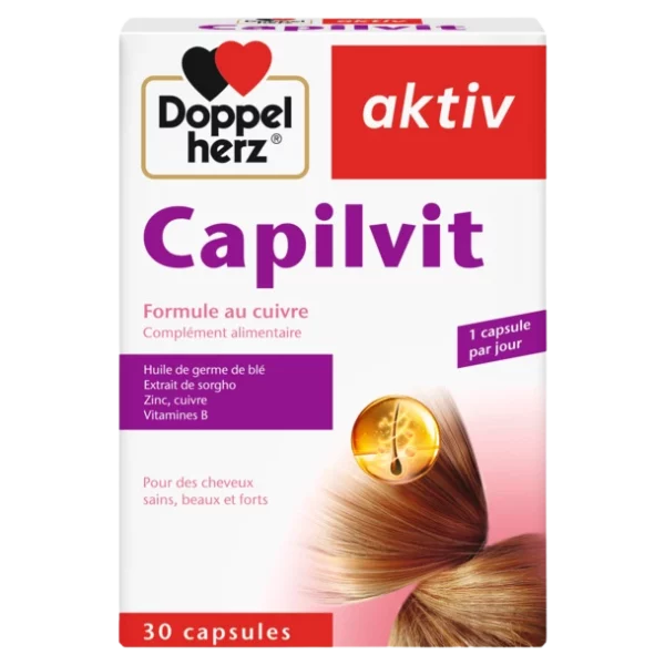 AKTIV CAPILVIT CHEVEUX GELUL B/30