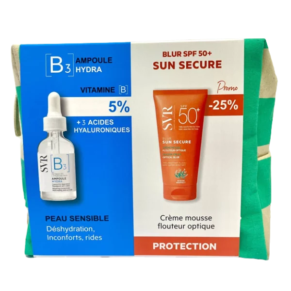 SVR TROUSSE AMPOULE B3 + ECR SUN SECURE BLUR SPF 50+ (-25%)