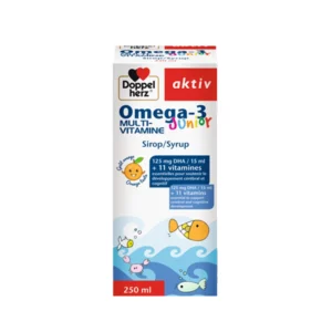 doppelherz AKTIV OMEGA-3 JUNIOR MULTI-VITAMINE SIROP 250ML
