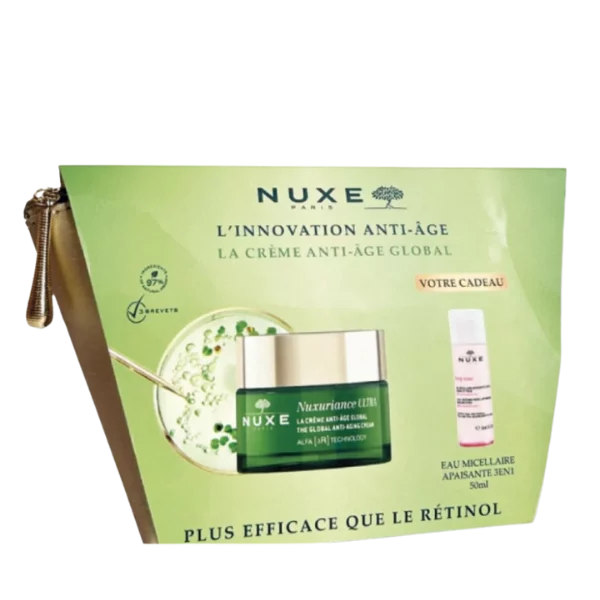 TROUSSE NUXE NUXURIANCE ULTRA CR JOUR ANTI-AGE  50ML+EAU MICELLAIRE 50ML OFFERTE