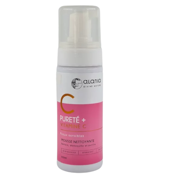 ALANIA PURETE+ VIT C MOUSSE NETT P/SENS 150ML