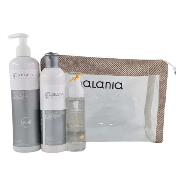 ALANIA PACK REPAIR HAIR SHAMP400ML+AP SHP 250ML+SERUM 50ML ET TROUSSE OFFERTS — 6