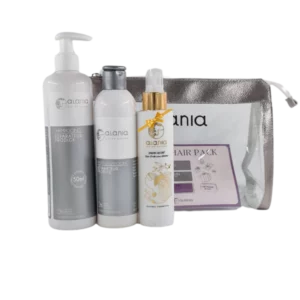 ALANIA TROUSSE HYDRA HAIR SHAMP400ML+AP SHP250ML+BAIN HUILE 150ML ET TROUSSE OFFERTS