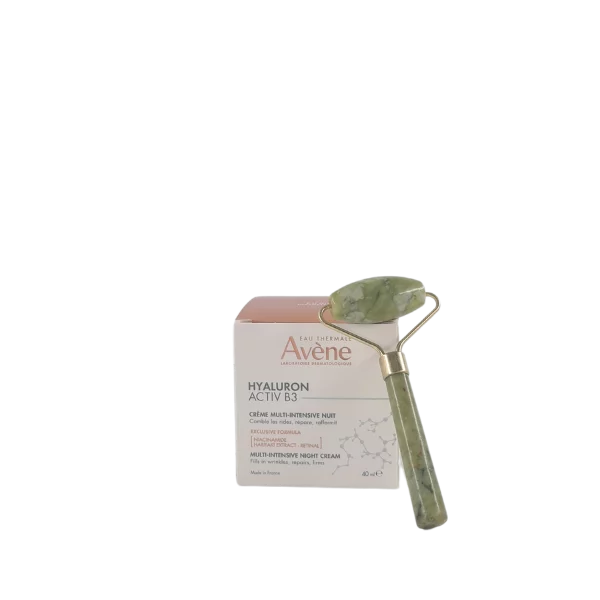 AVENE HYALURON ACTIV B3 CR NUIT ANTI-RIDES 40ML+ROULEAU EN JADE OFFERT — 3
