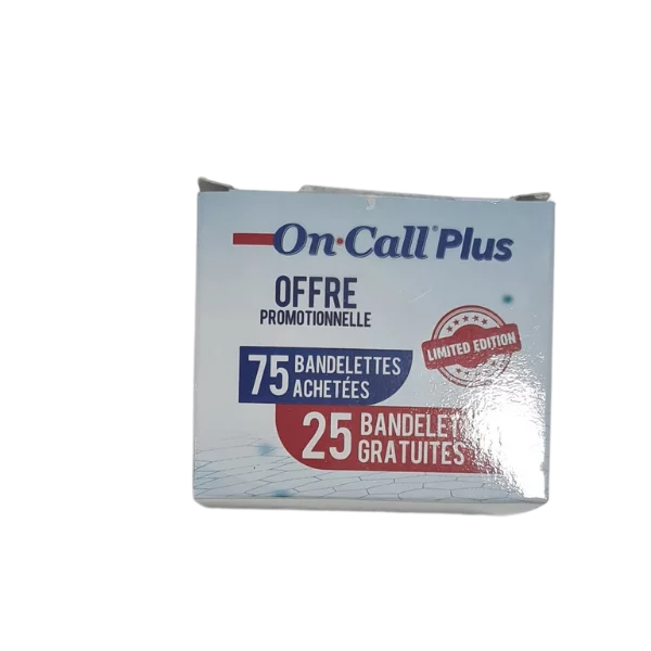 ON CALL PLUS COFF 100 BANDELETTES (25 GRATUITES) — 2