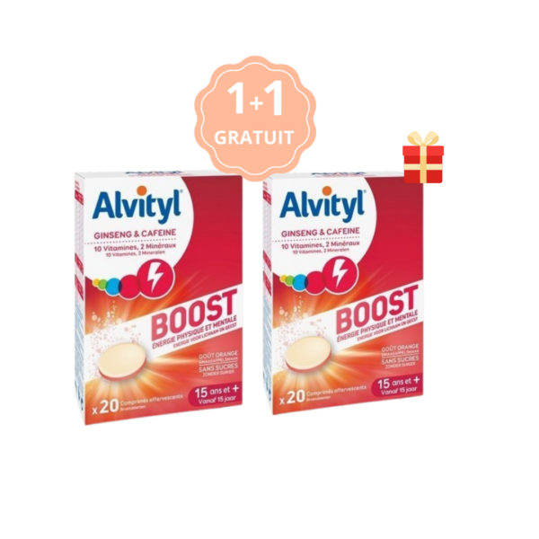 PACK ALVITYL TONUS BOOST COMP EFF B/20 (1+1GRATUIT)