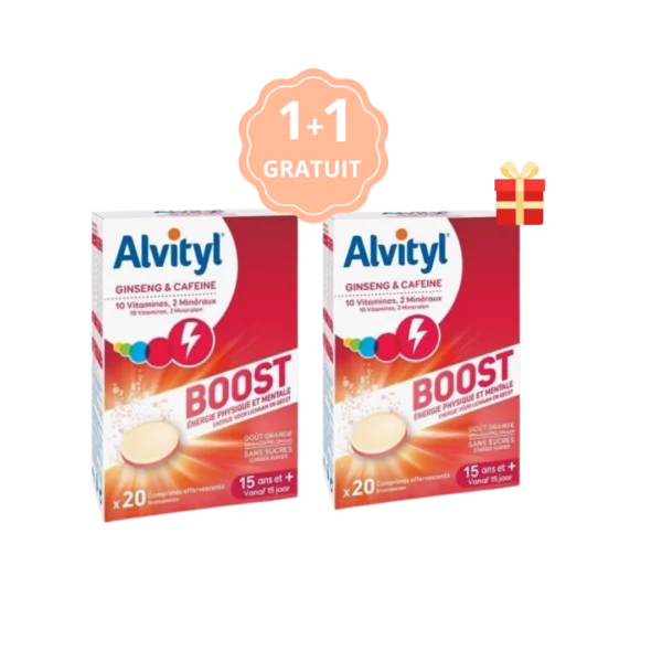 PACK ALVITYL TONUS BOOST COMP EFF B/20 (1+1GRATUIT)